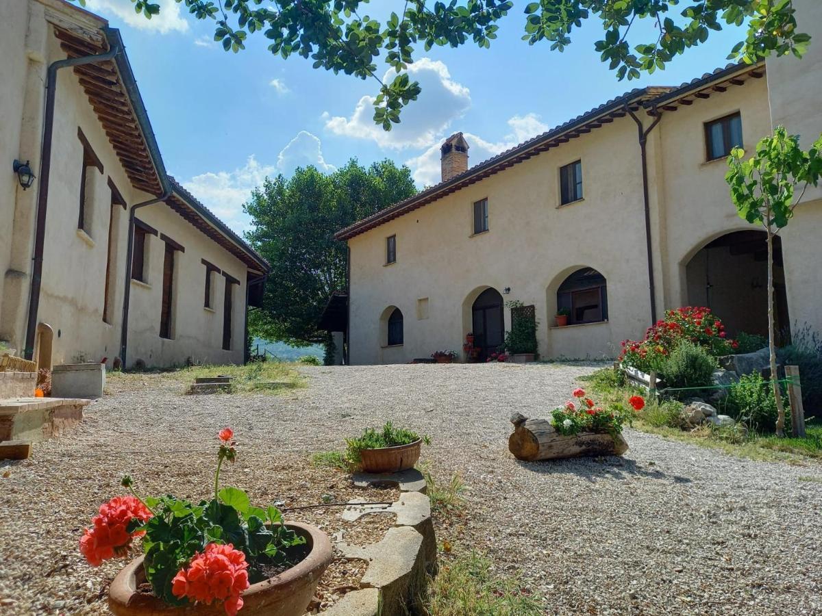 Agriturismo Il Covo Del Solengo Villa Valtopina Exteriör bild