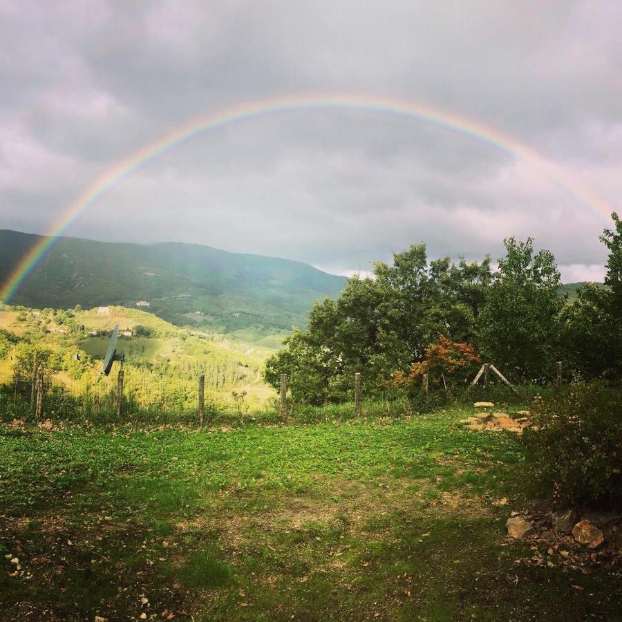 Agriturismo Il Covo Del Solengo Villa Valtopina Exteriör bild