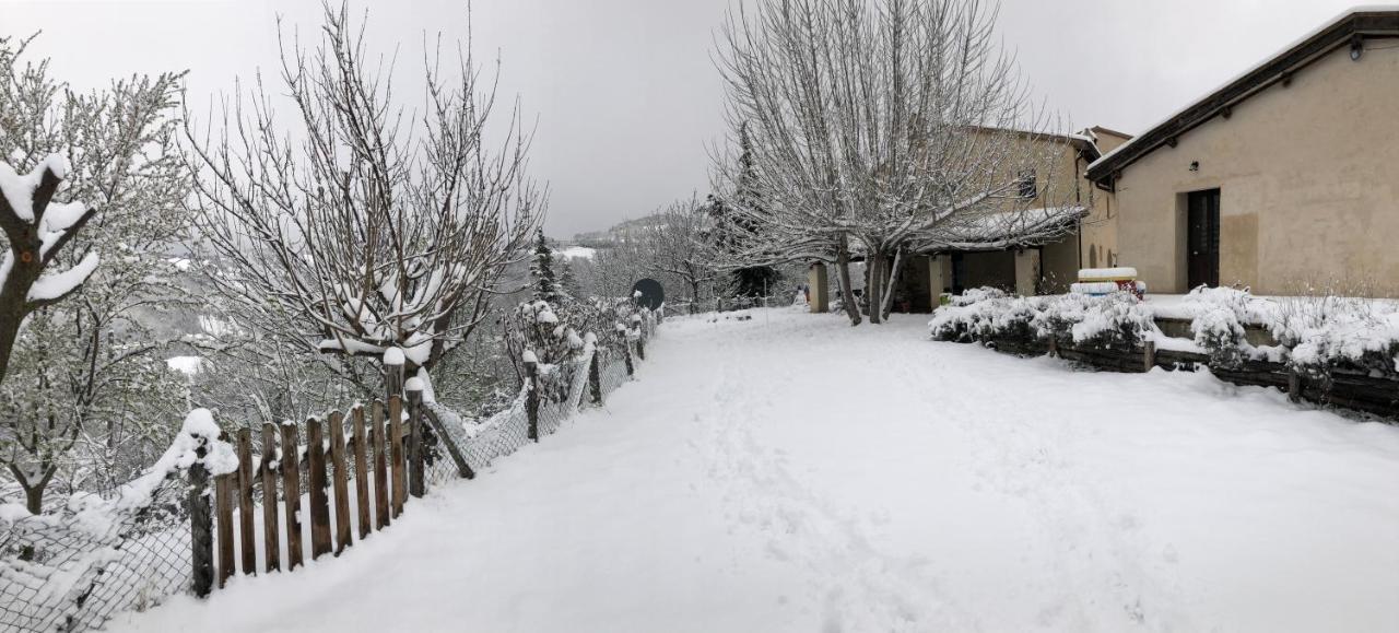 Agriturismo Il Covo Del Solengo Villa Valtopina Exteriör bild